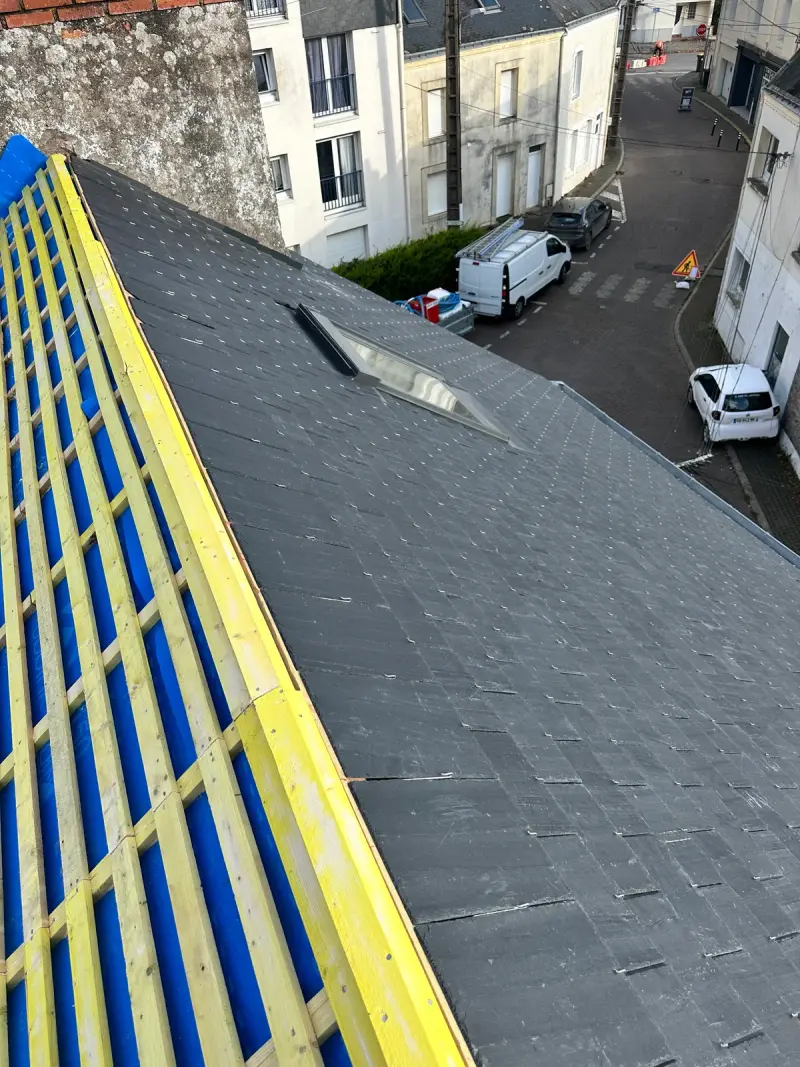 Toiture réalisée par Matel Couverture dans le Pays de Retz