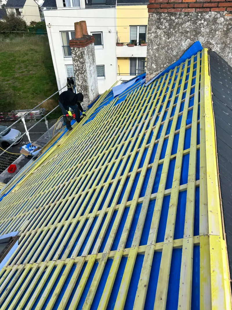 Toiture réalisée par Matel Couverture dans le Pays de Retz