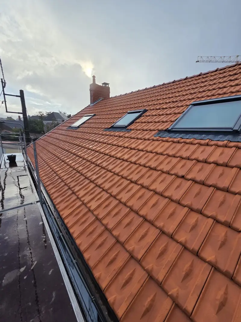 Toiture réalisée par Matel Couverture dans le Pays de Retz