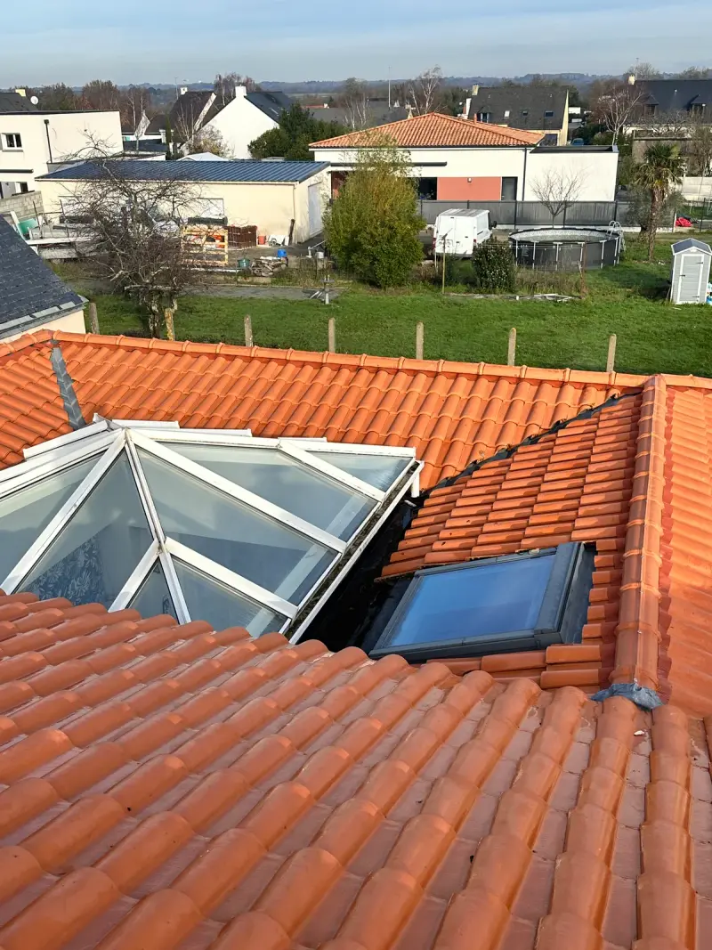 Toiture réalisée par Matel Couverture dans le Pays de Retz