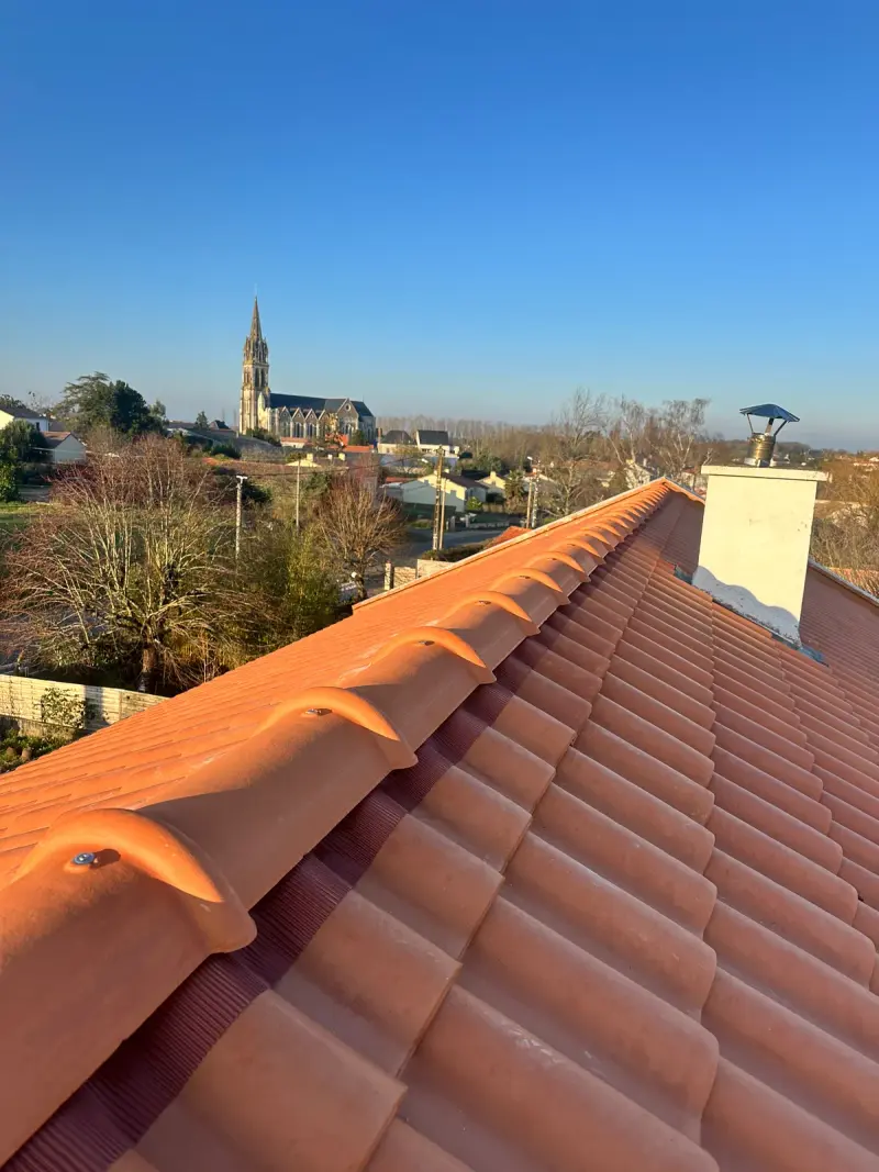 Toiture réalisée par Matel Couverture dans le Pays de Retz