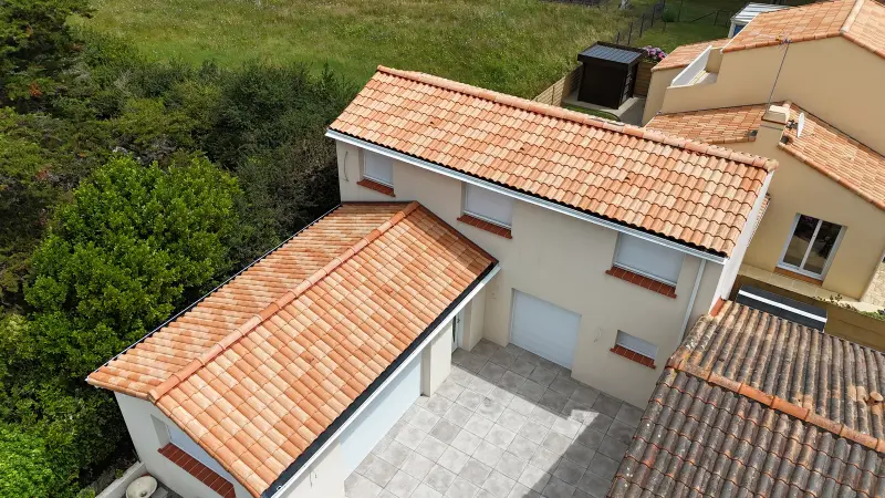 Toiture réalisée par Matel Couverture dans le Pays de Retz