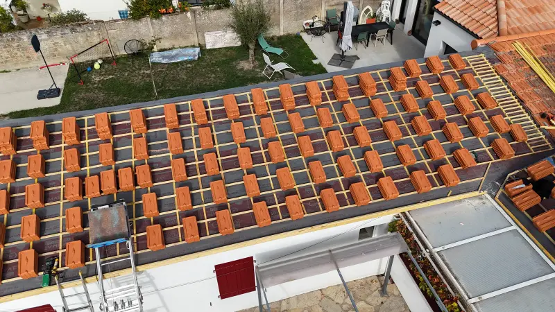 Toiture réalisée par Matel Couverture dans le Pays de Retz